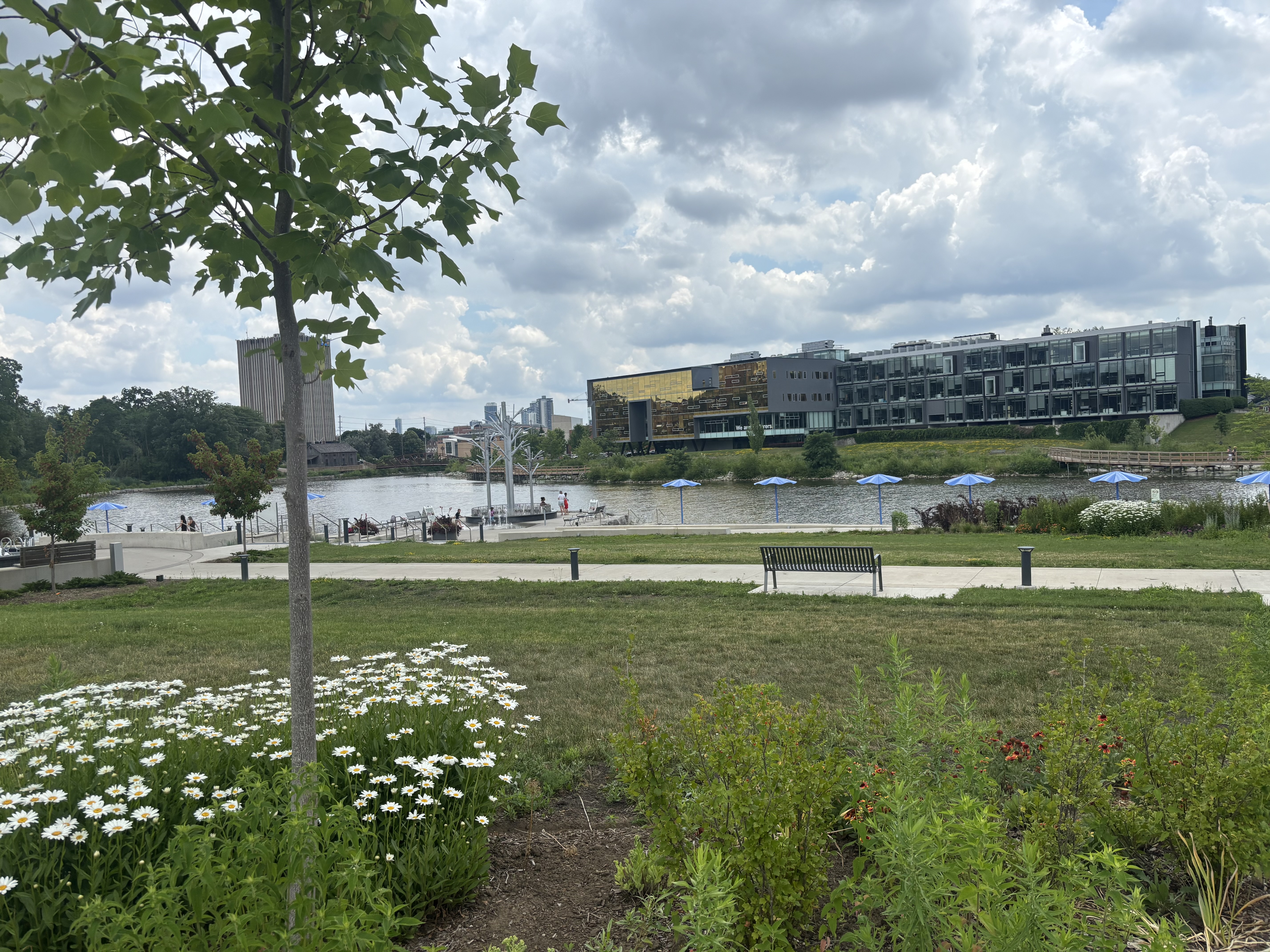 Waterloo Park trails, gardens, and Silver Lake